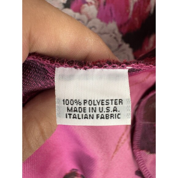 Bryn Walker Floral Marcella Jacket Coat Size Medium ? Pink Black Oversize - Picture 5 of 7